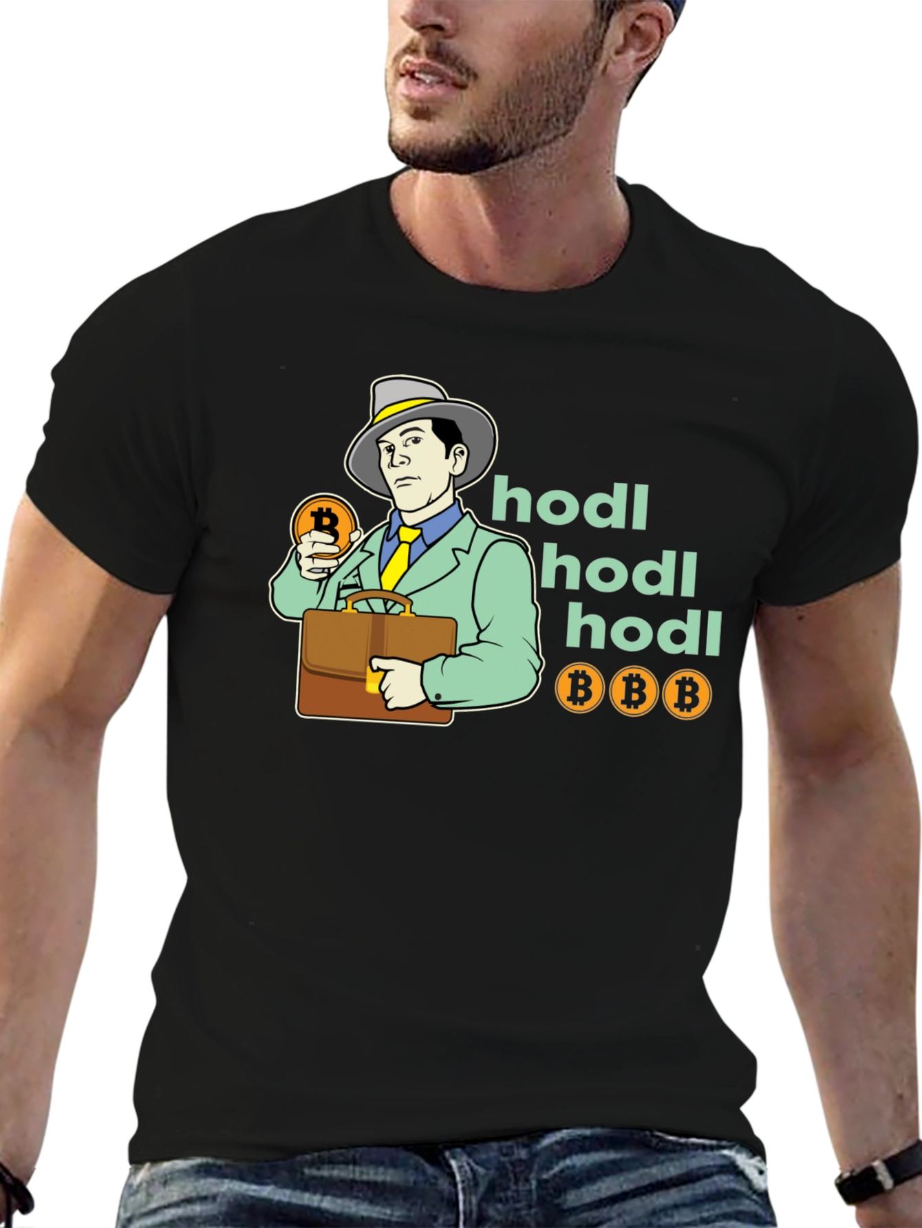 HODL Bitcoin Crypto Trader T-Shirt