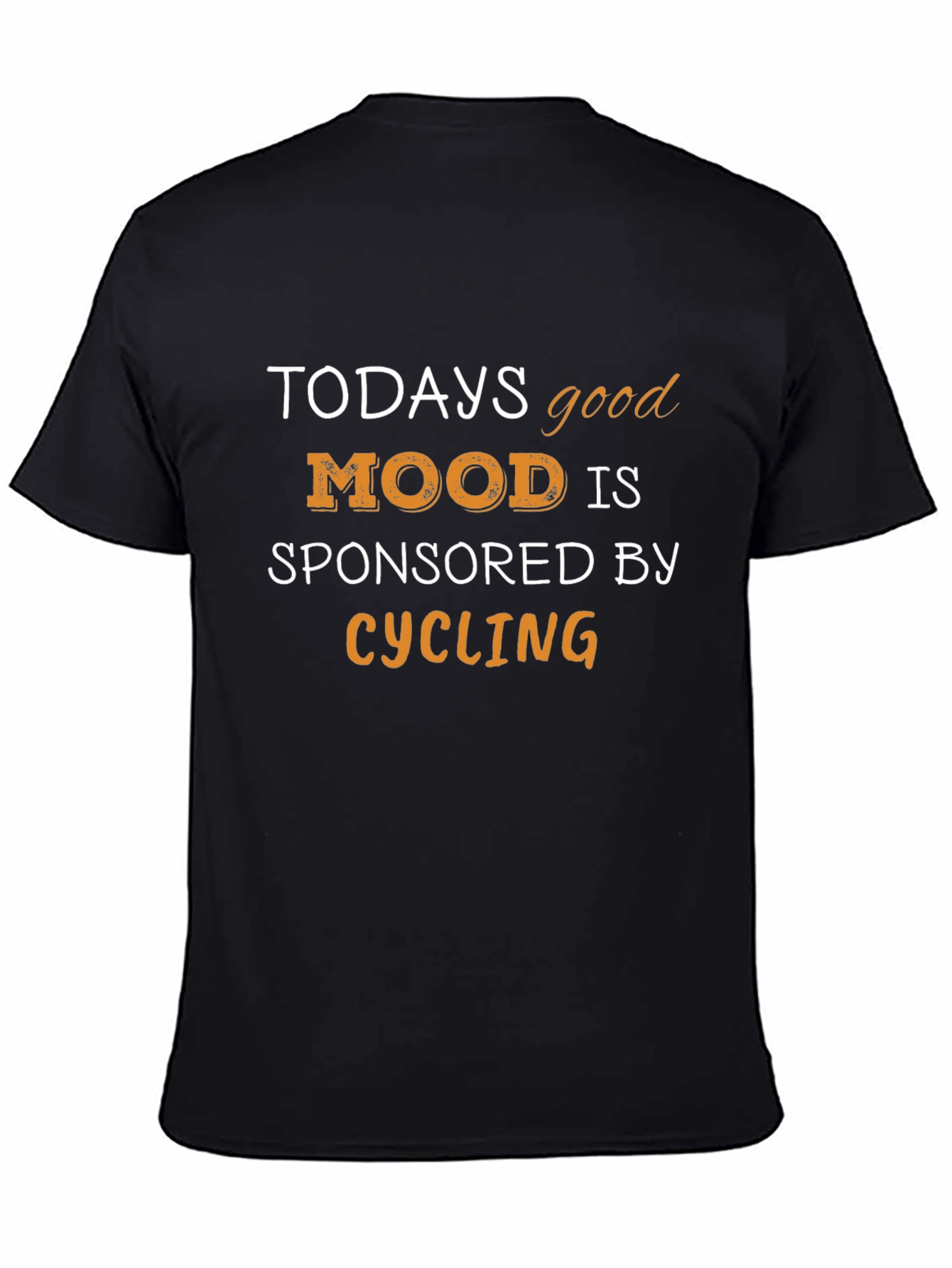 Cycling Mood T-Shirt - Black