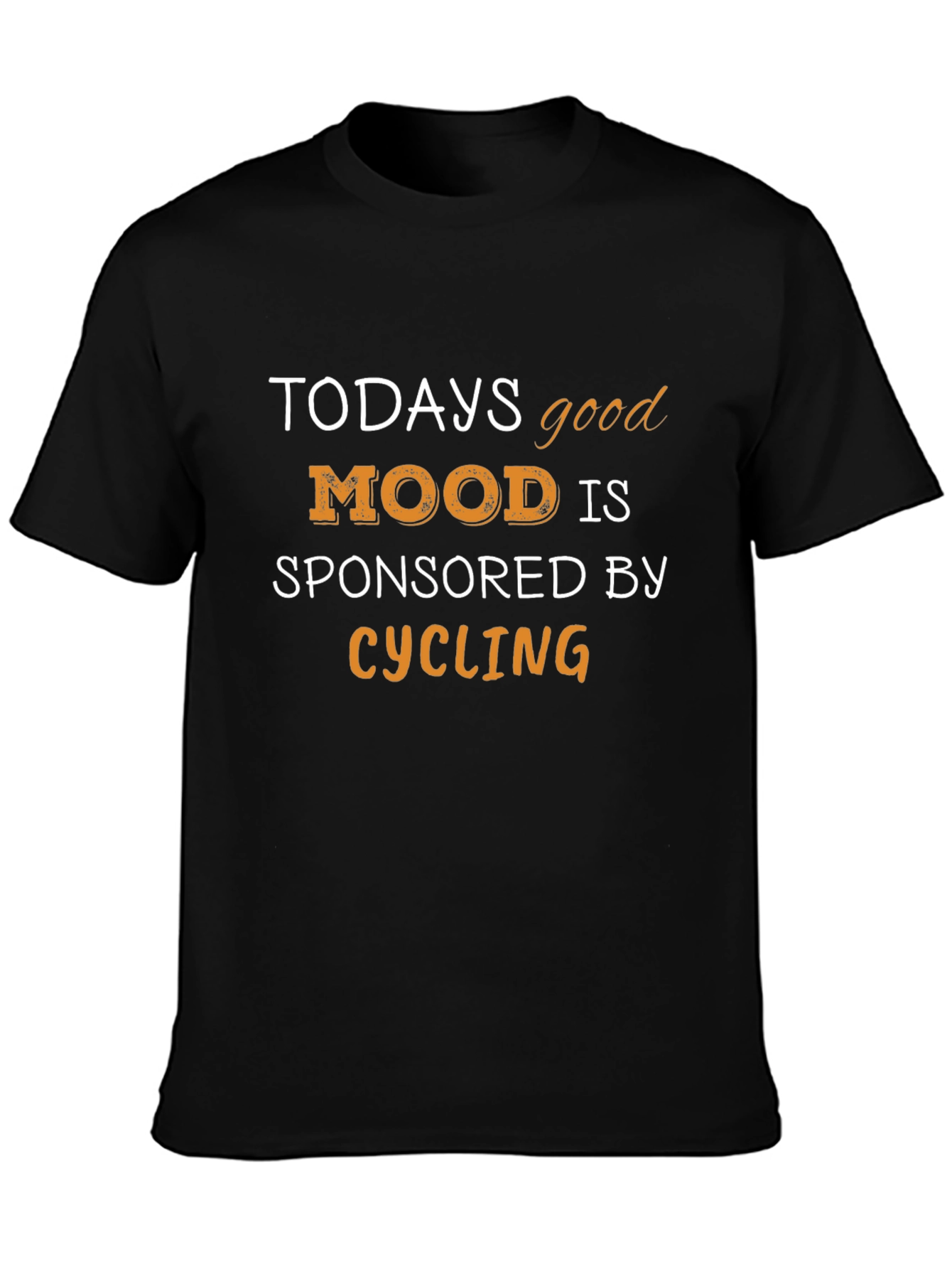 Cycling Mood T-Shirt - Black