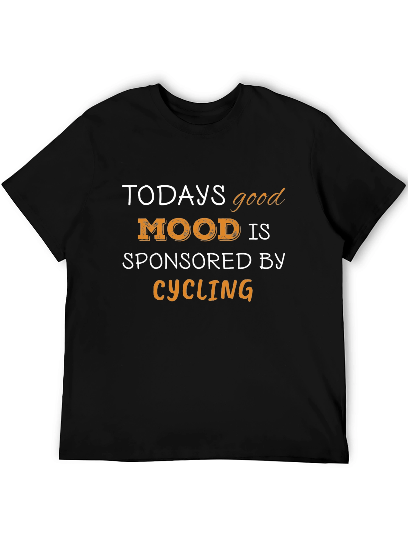 Cycling Mood T-Shirt - Black