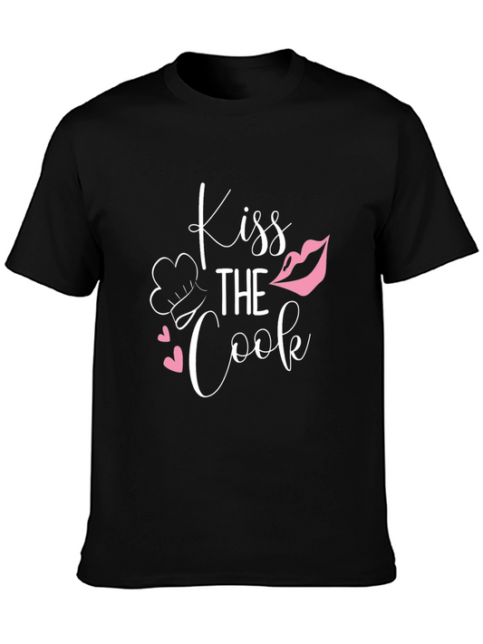 Kiss The Cook Novelty T-Shirt