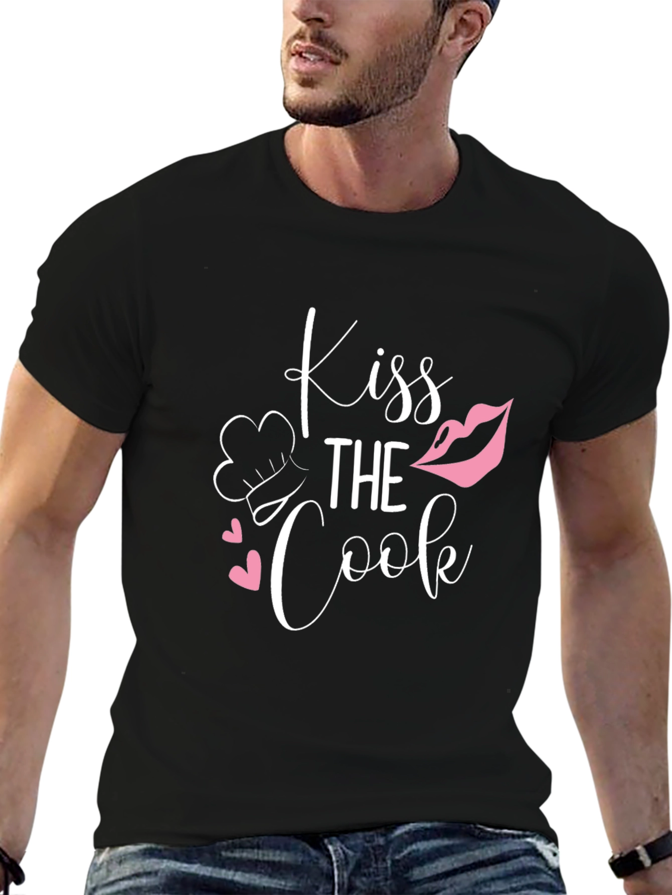 Kiss The Cook Novelty T-Shirt