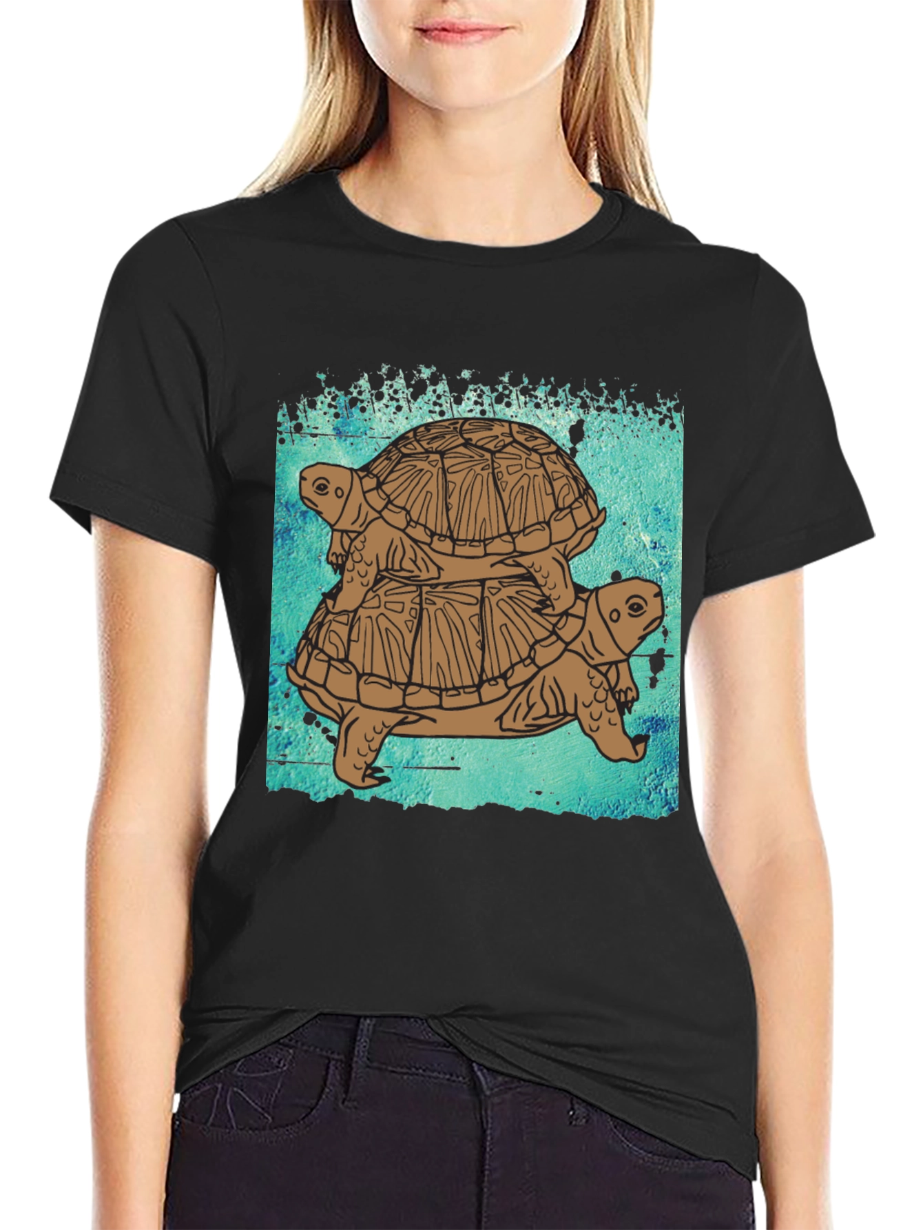 Turtle Tower Graphic Tee