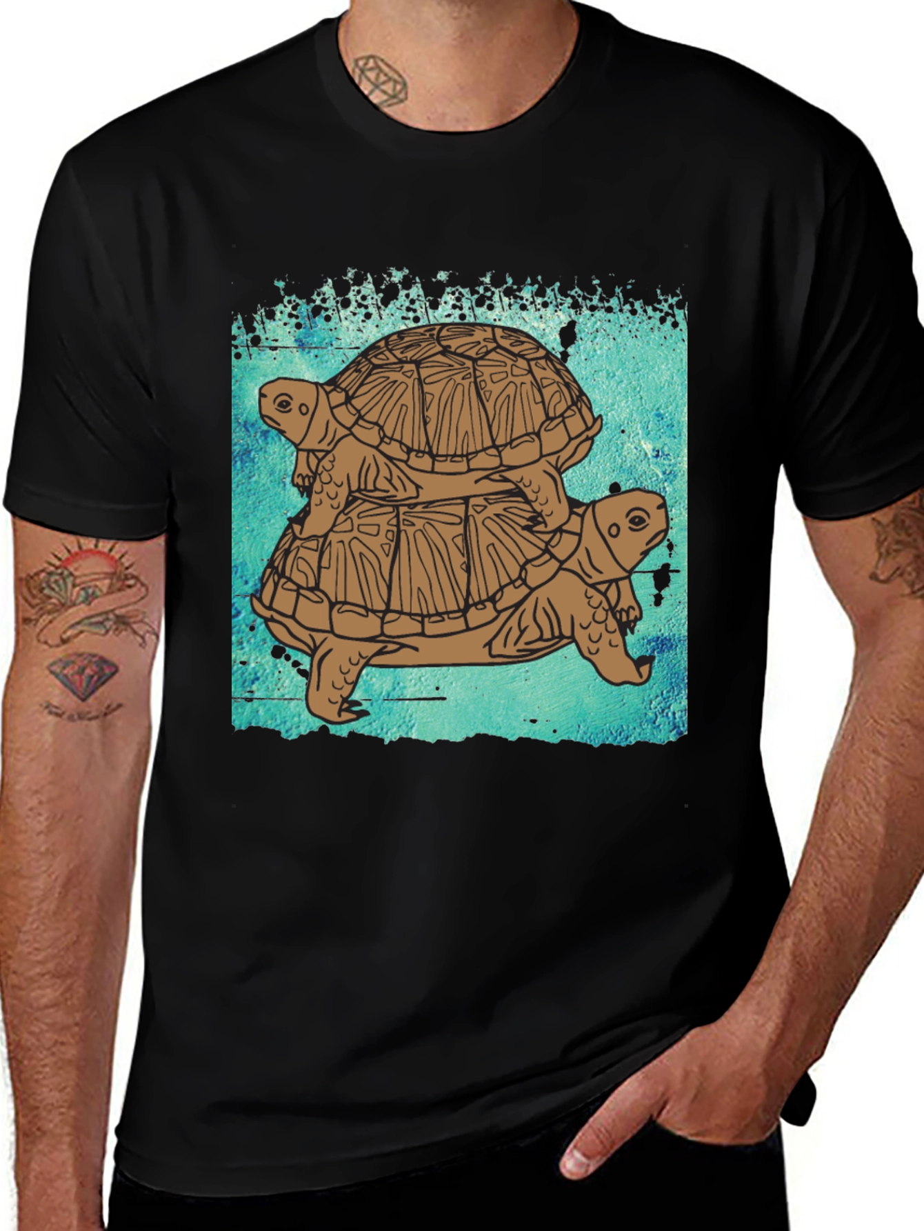 Turtle Tower Graphic Tee