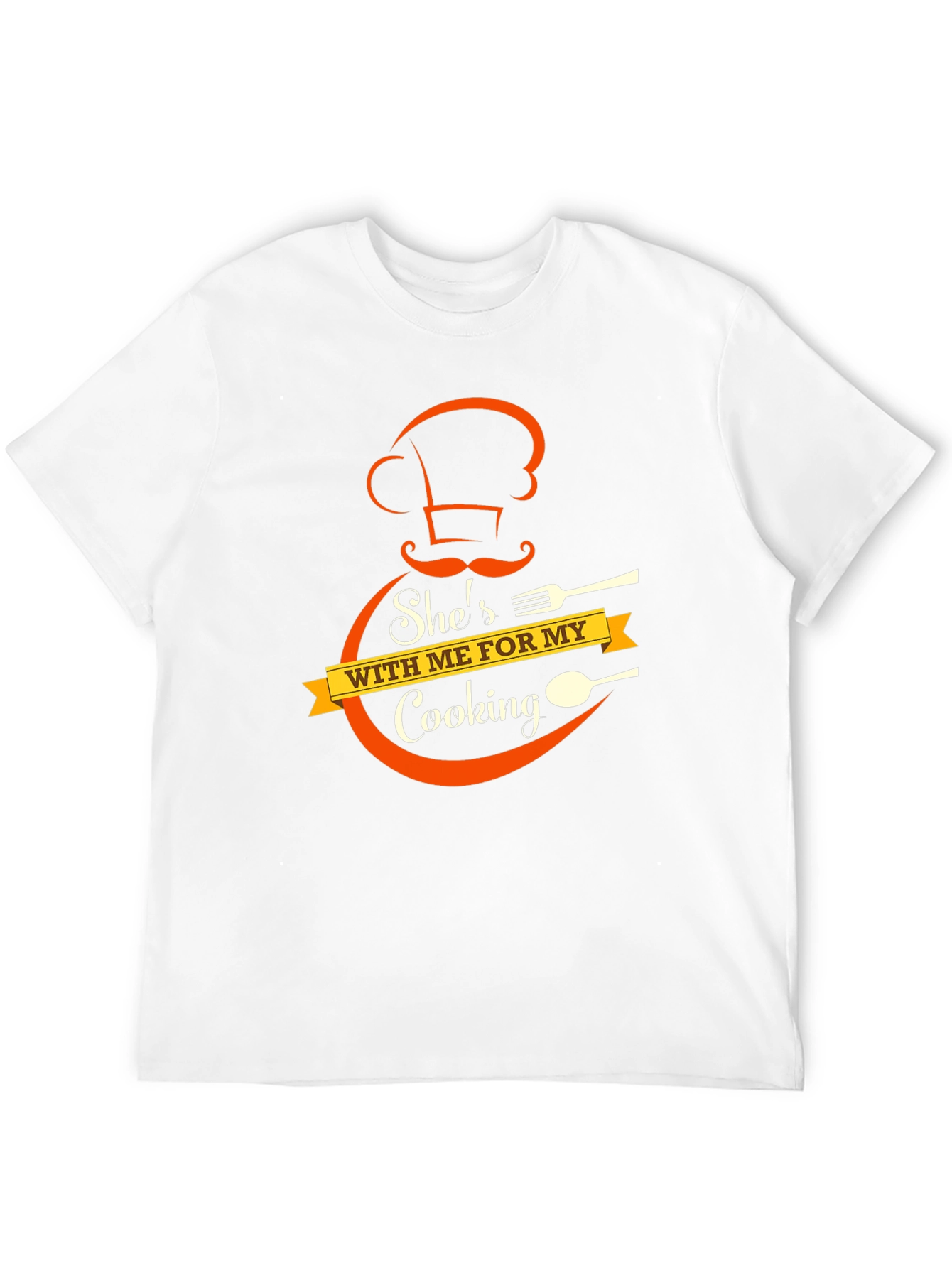 Chef Cooking Partner Black T-Shirt