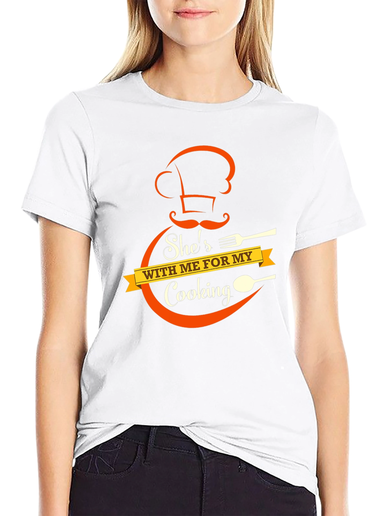 Chef Cooking Partner Black T-Shirt