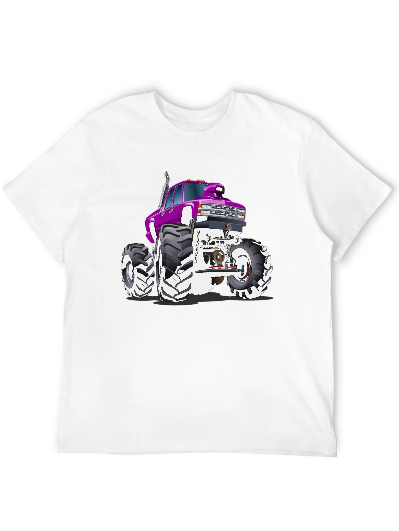 Monster Truck Graphic Tee - Black