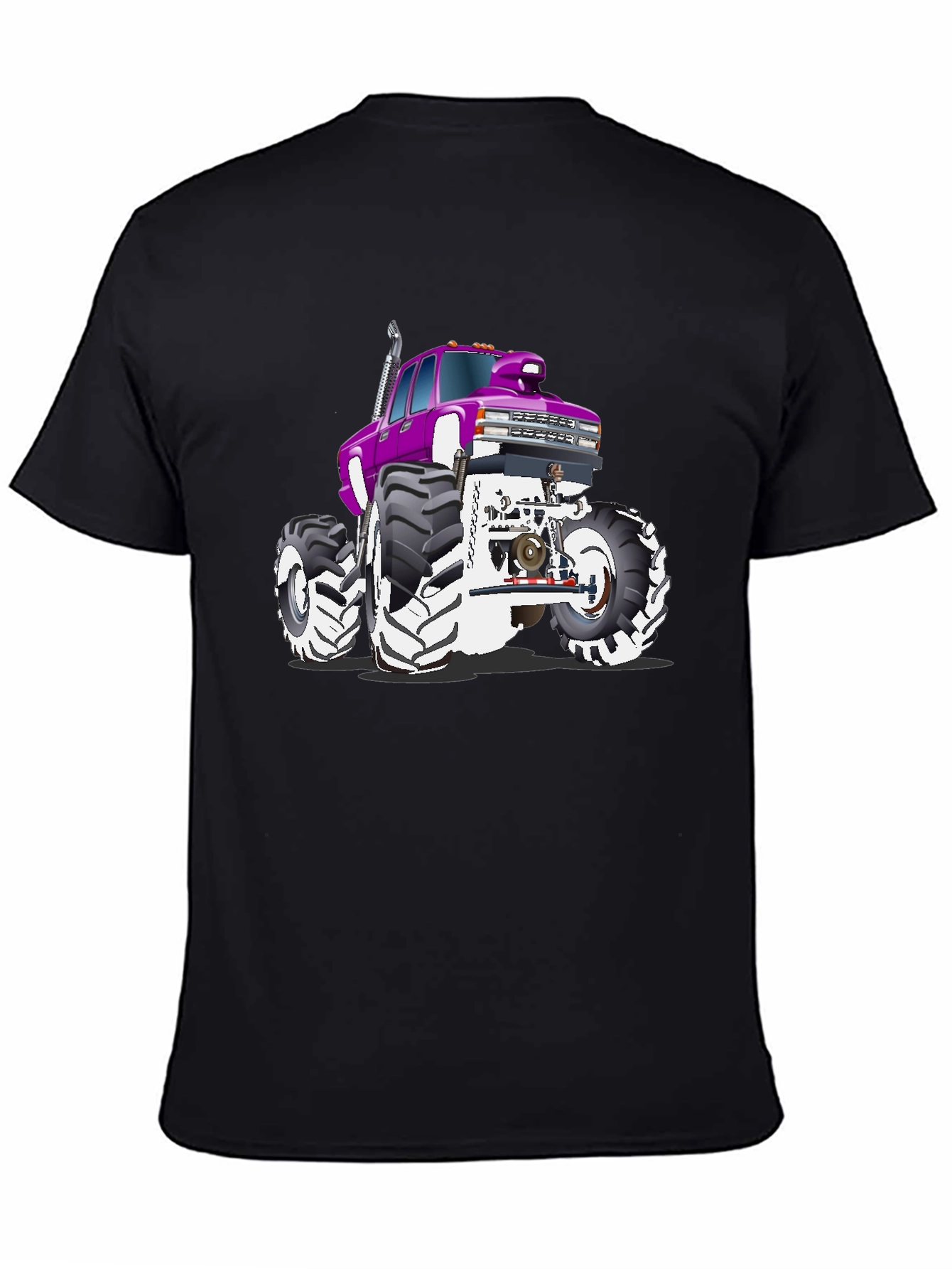 Monster Truck Graphic Tee - Black