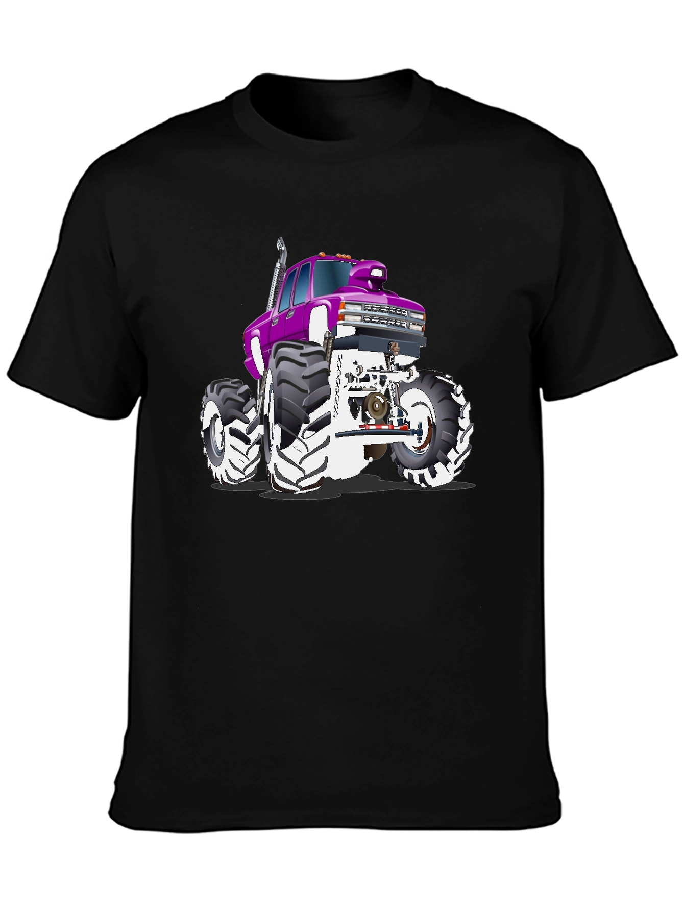 Monster Truck Graphic Tee - Black