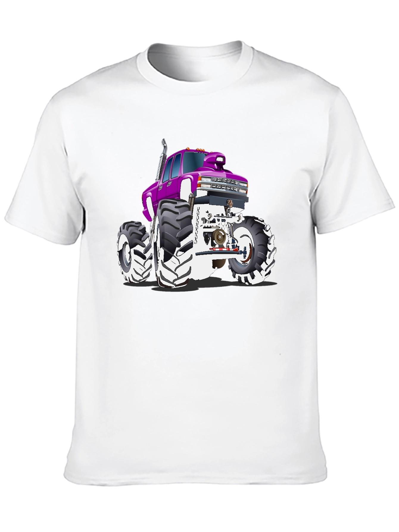 Monster Truck Graphic Tee - Black