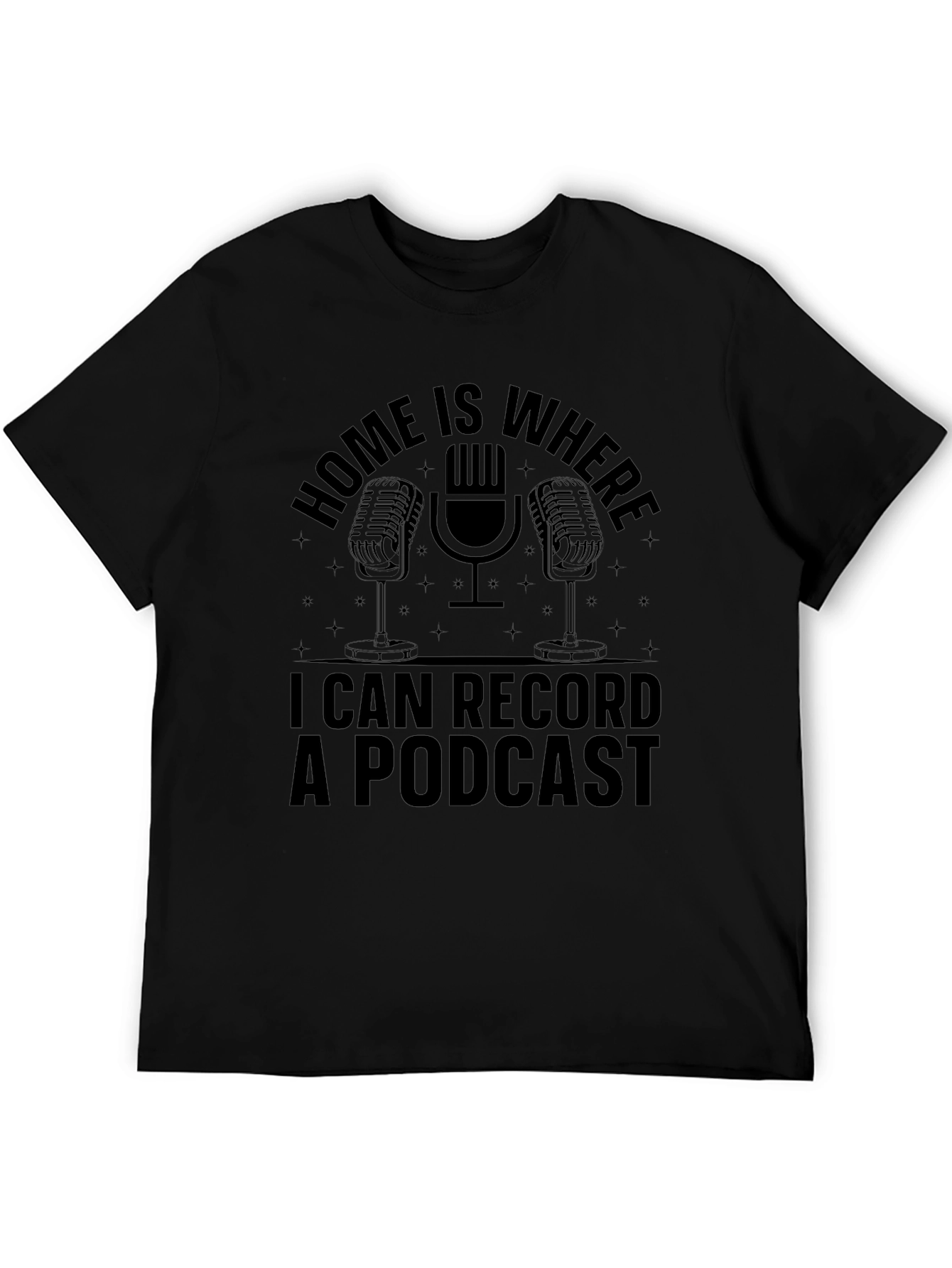 Home Podcast Recording T-Shirt