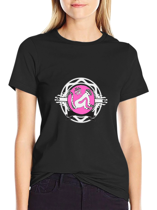 Monkey Graphic Tee - Quirky Mens Black T-Shirt