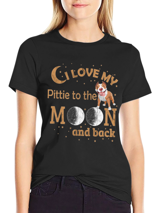 I Love My Pittie Dog T-Shirt