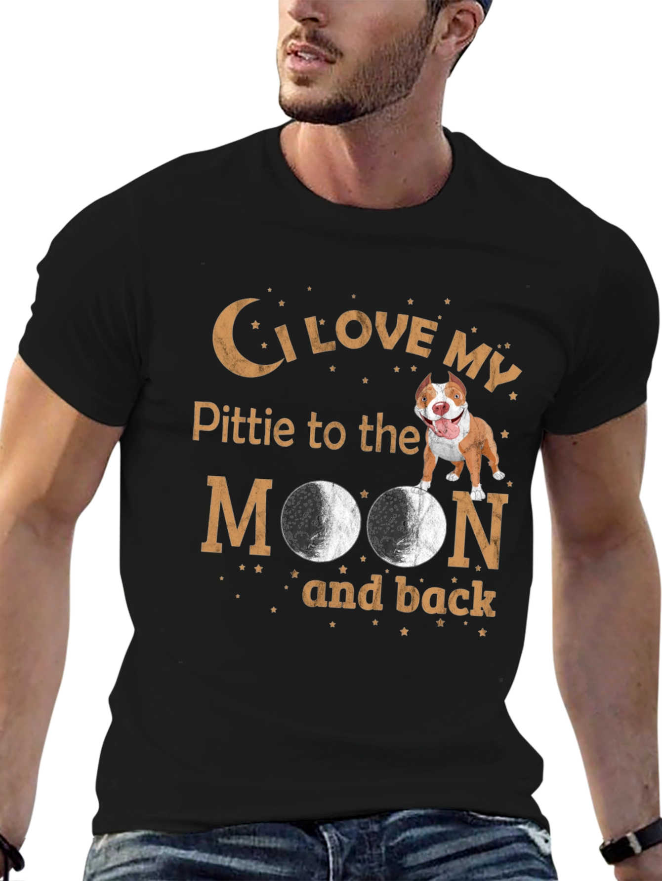 I Love My Pittie Dog T-Shirt