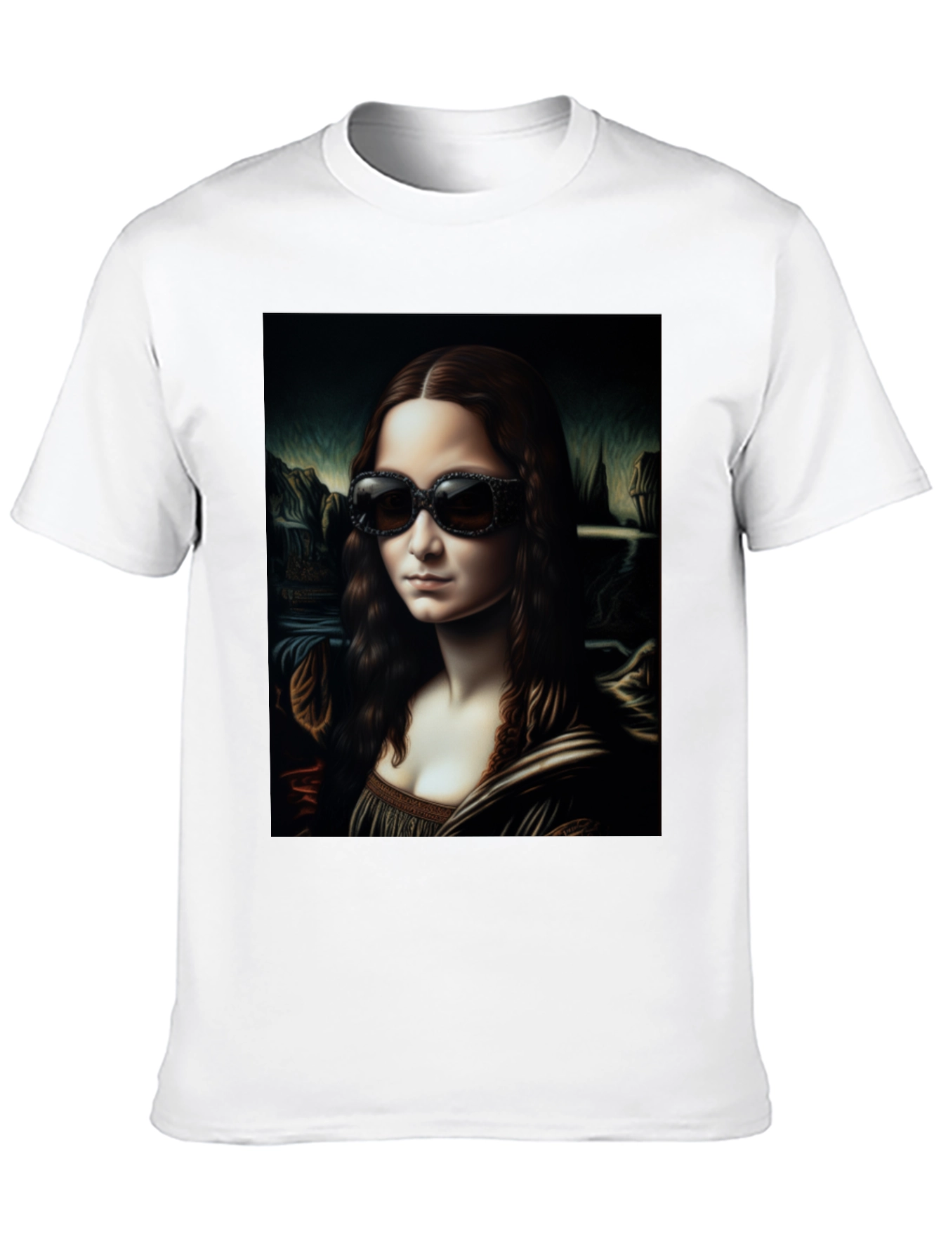 Mona Lisa Sunglasses T-Shirt