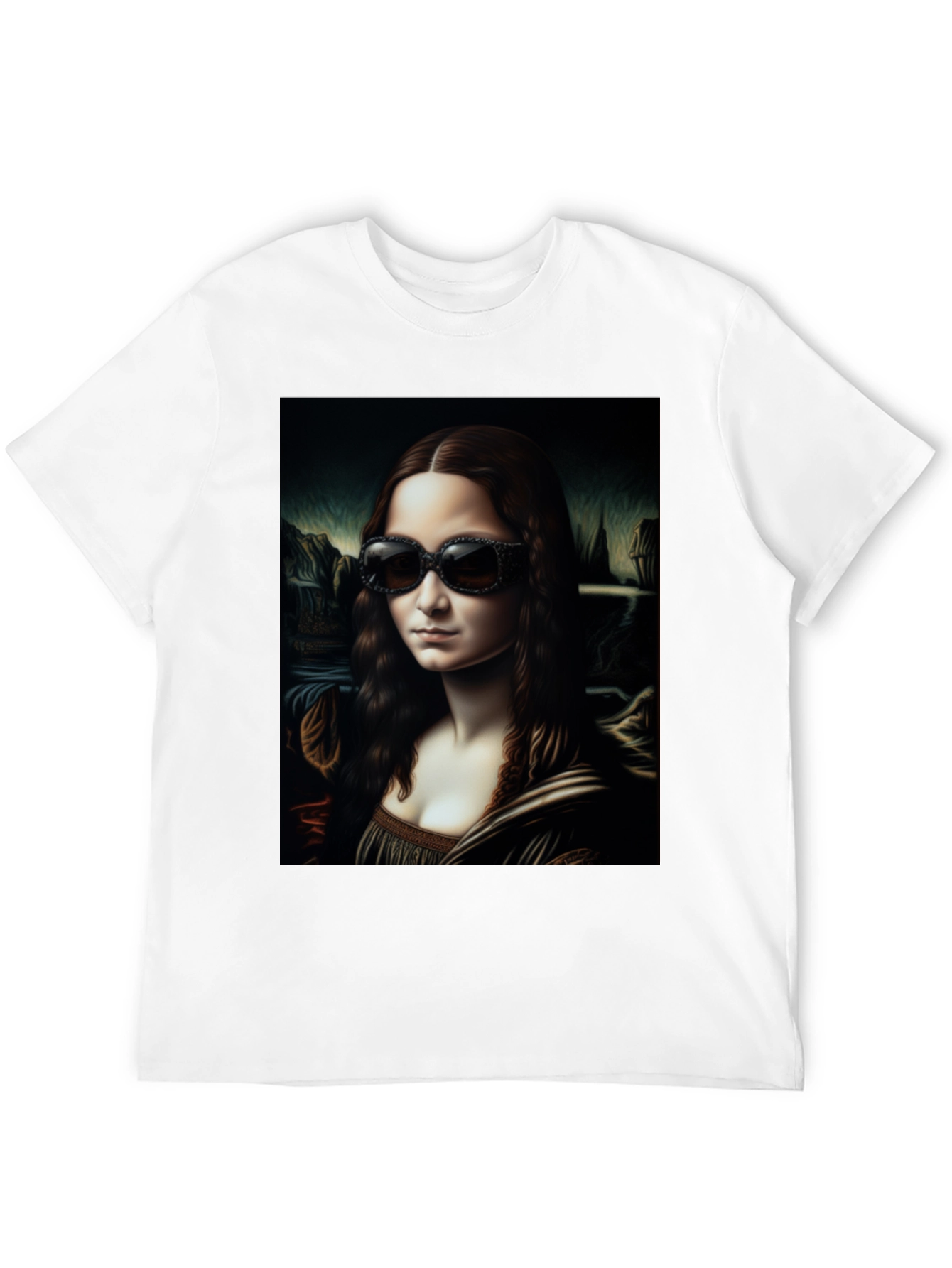 Mona Lisa Sunglasses T-Shirt