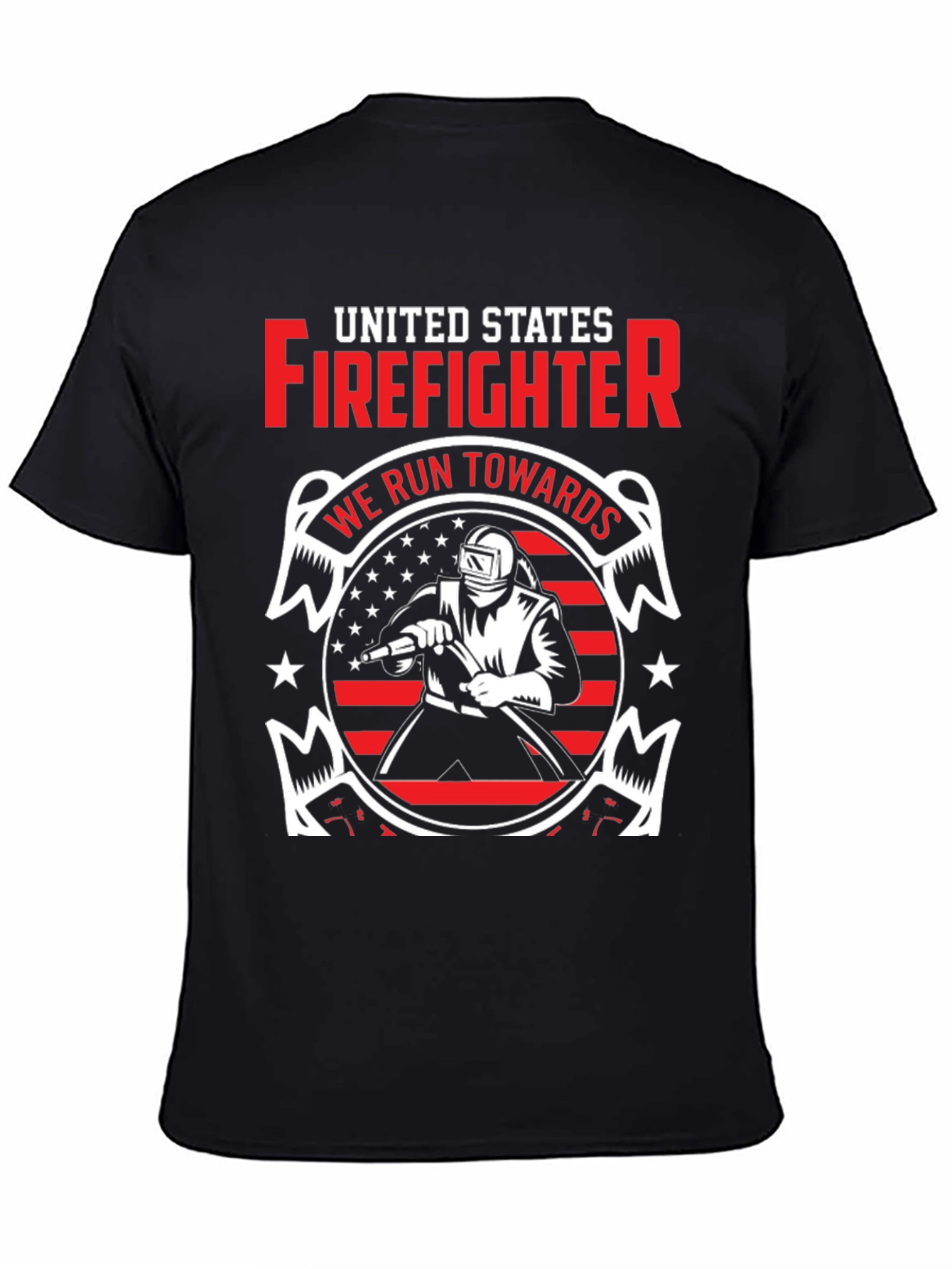 United States Firefighter Graphic Tee