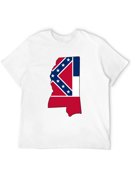 Mississippi State Flag Graphic T-Shirt