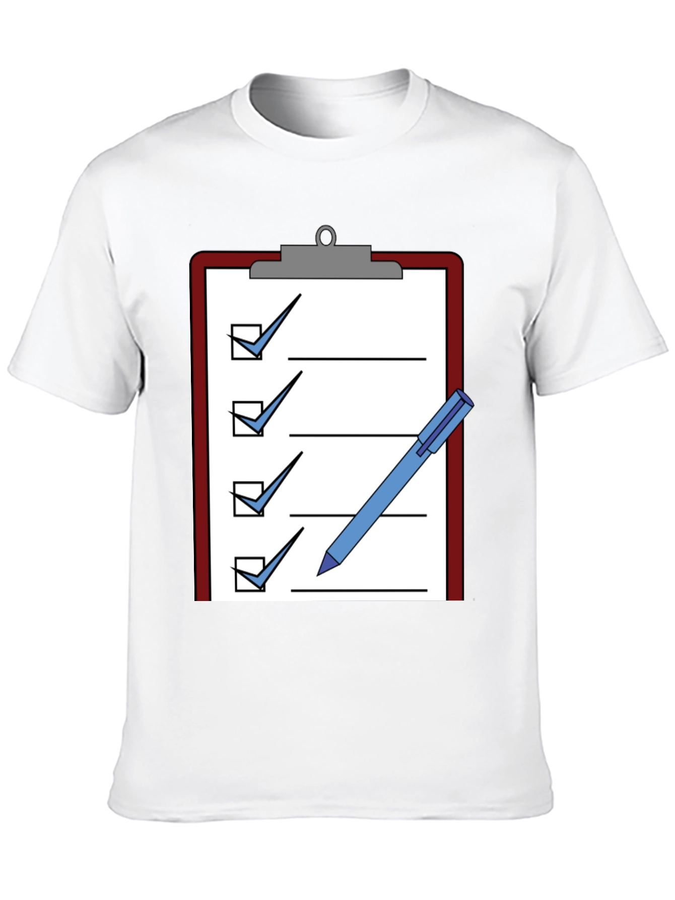 Checklist T-Shirt: To-Do List Graphic Tee