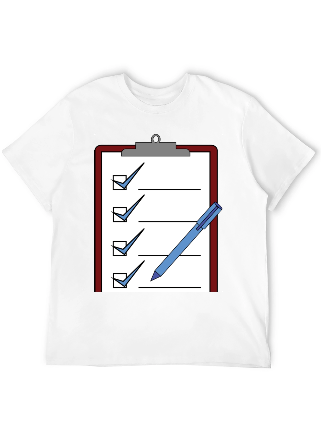 Checklist T-Shirt: To-Do List Graphic Tee