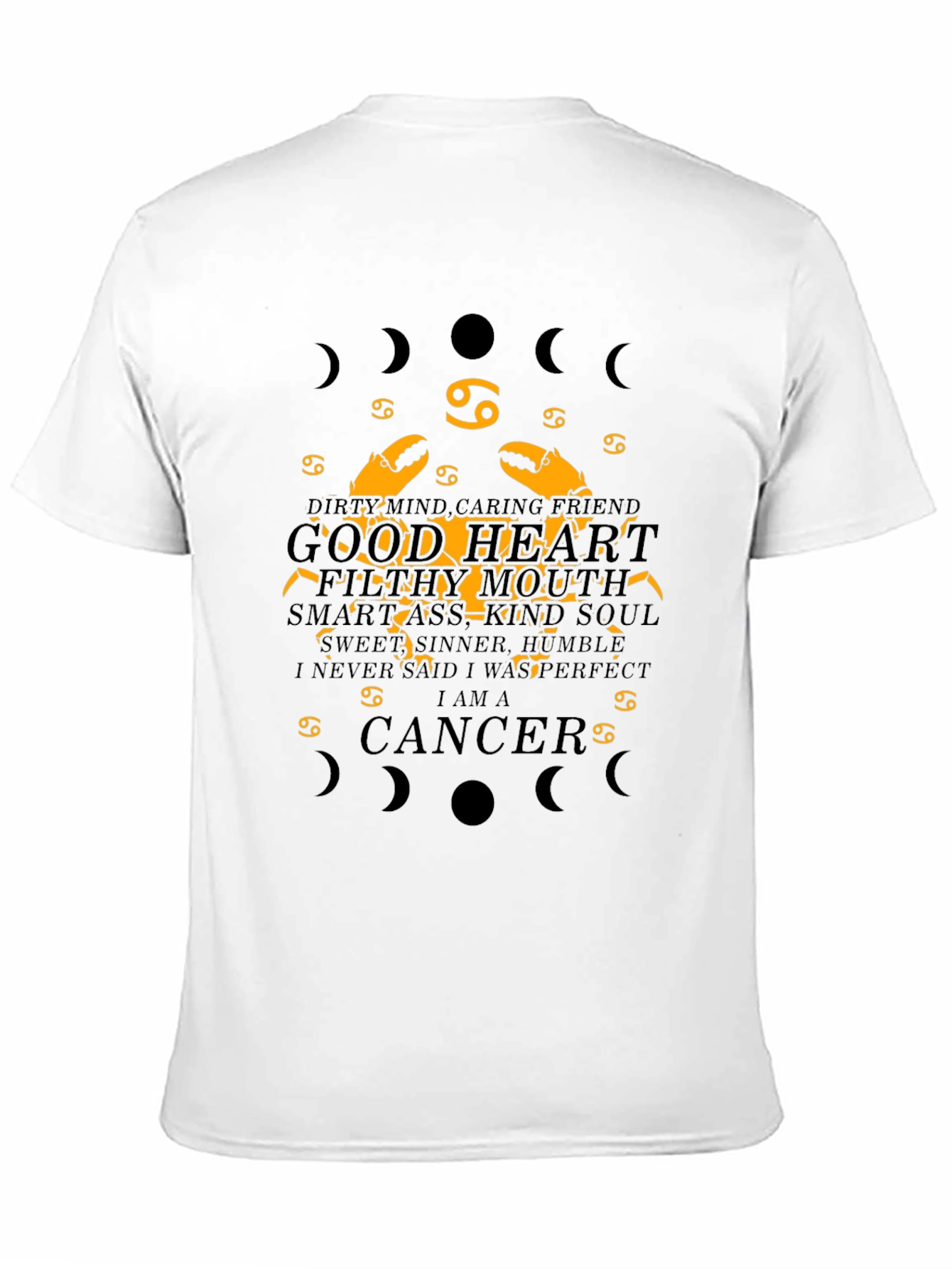 Cancer Zodiac Graphic T-Shirt