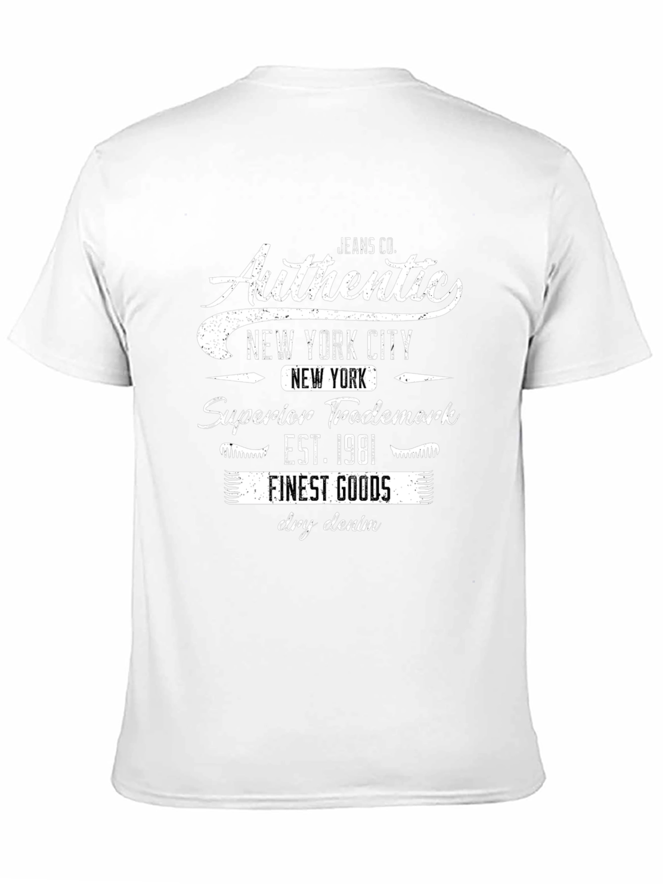 Authentic New York City Graphic T-Shirt