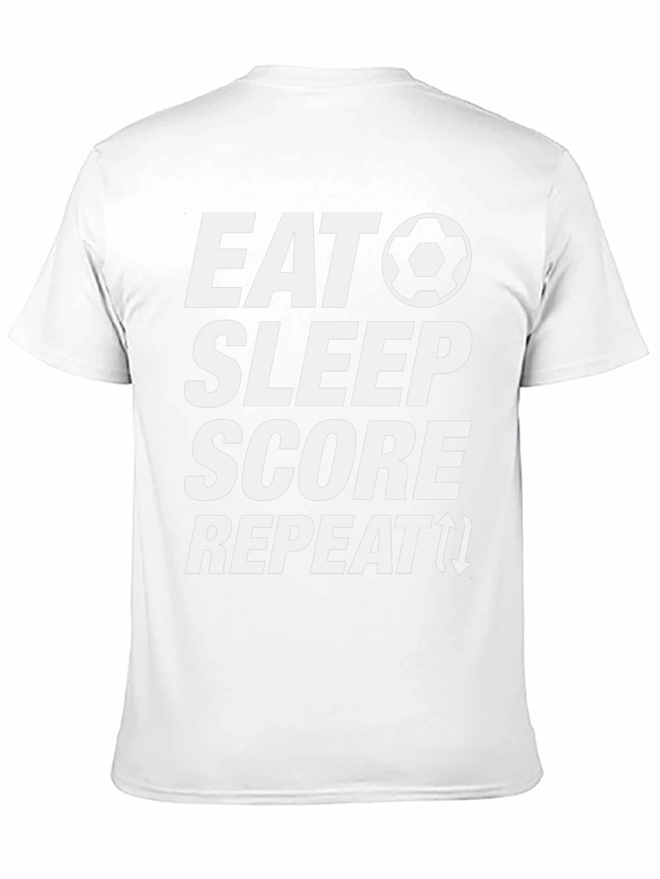Eat Sleep Score Repeat T-Shirt