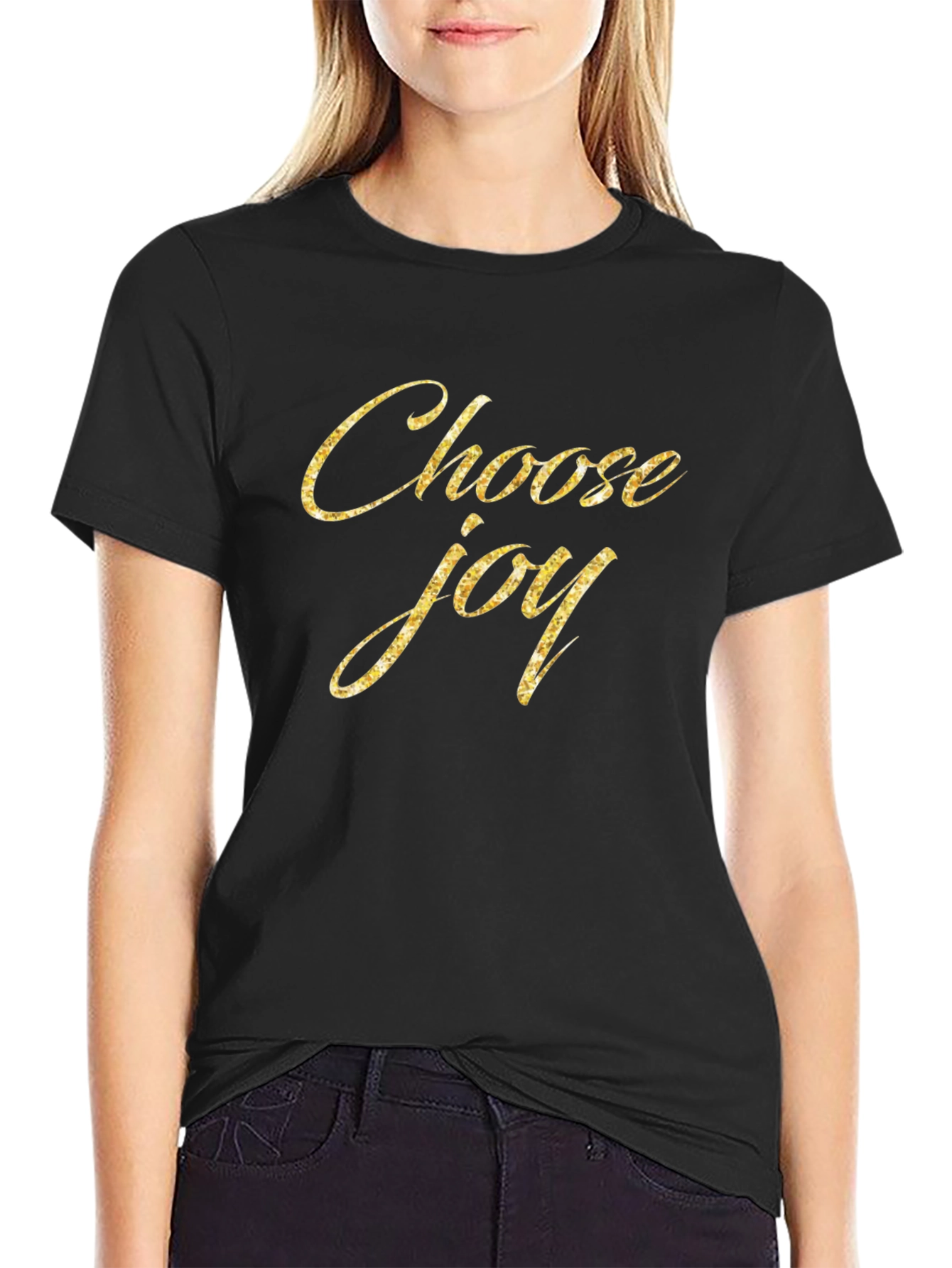 Choose Joy Black T-Shirt