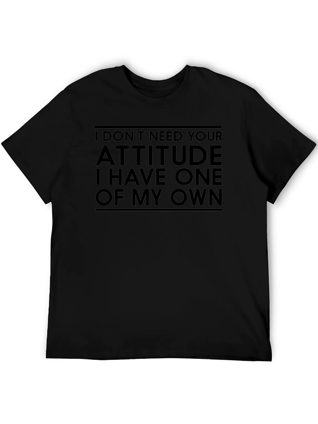 Attitude Graphic T-Shirt - Sarcastic Humor Tee