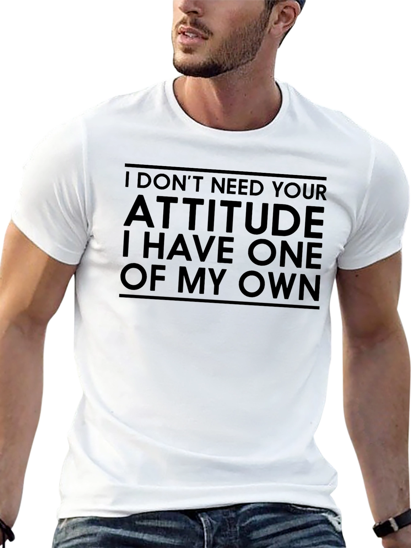 Attitude Graphic T-Shirt - Sarcastic Humor Tee