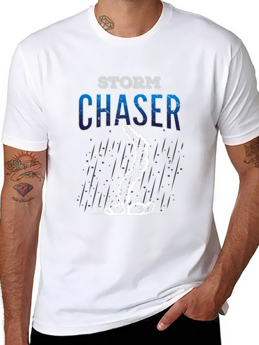 Storm Chaser Graphic Tee - Tornado Design