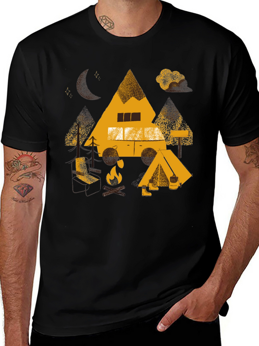 Camping Adventure Graphic Tee
