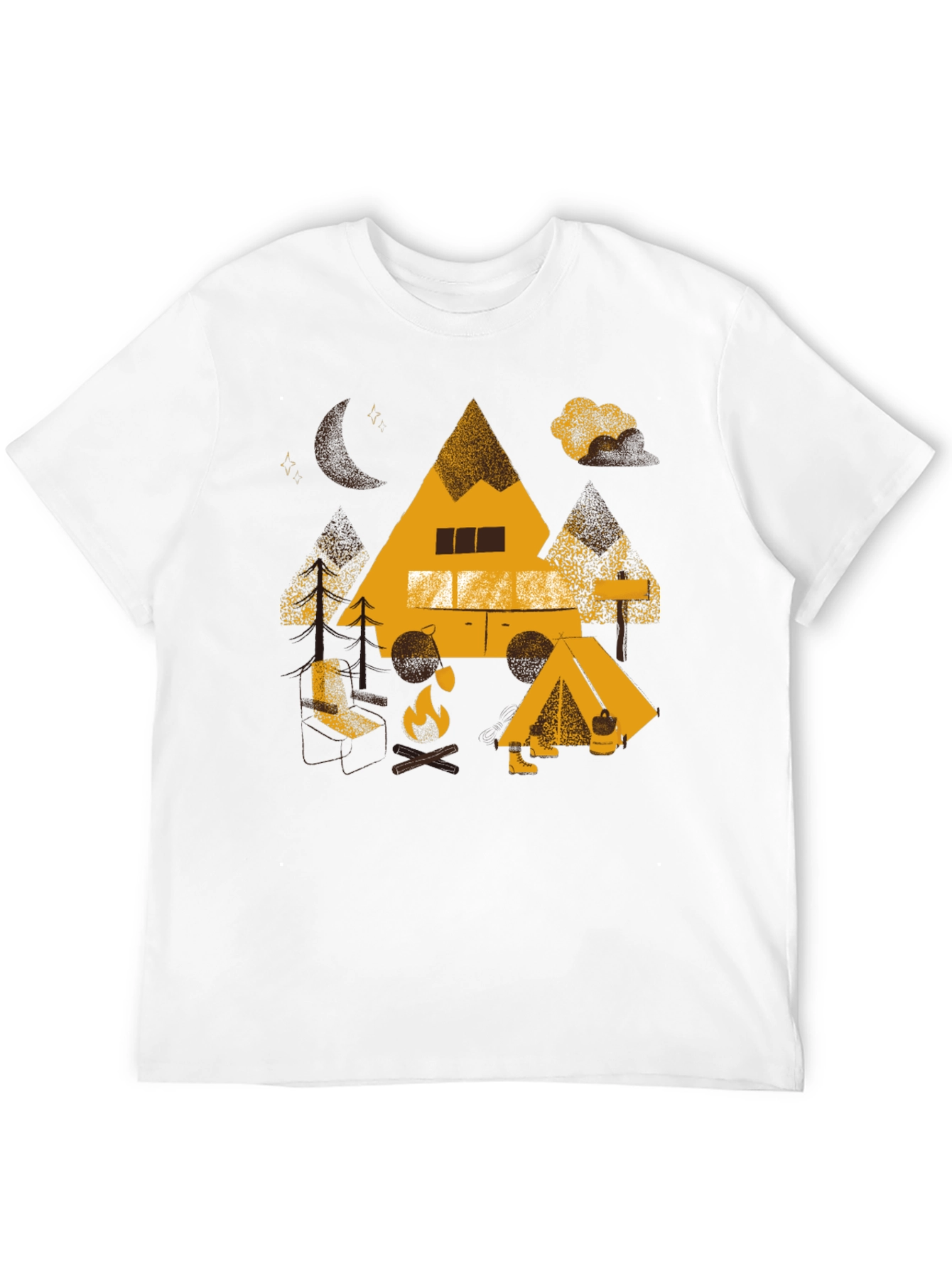 Camping Adventure Graphic Tee