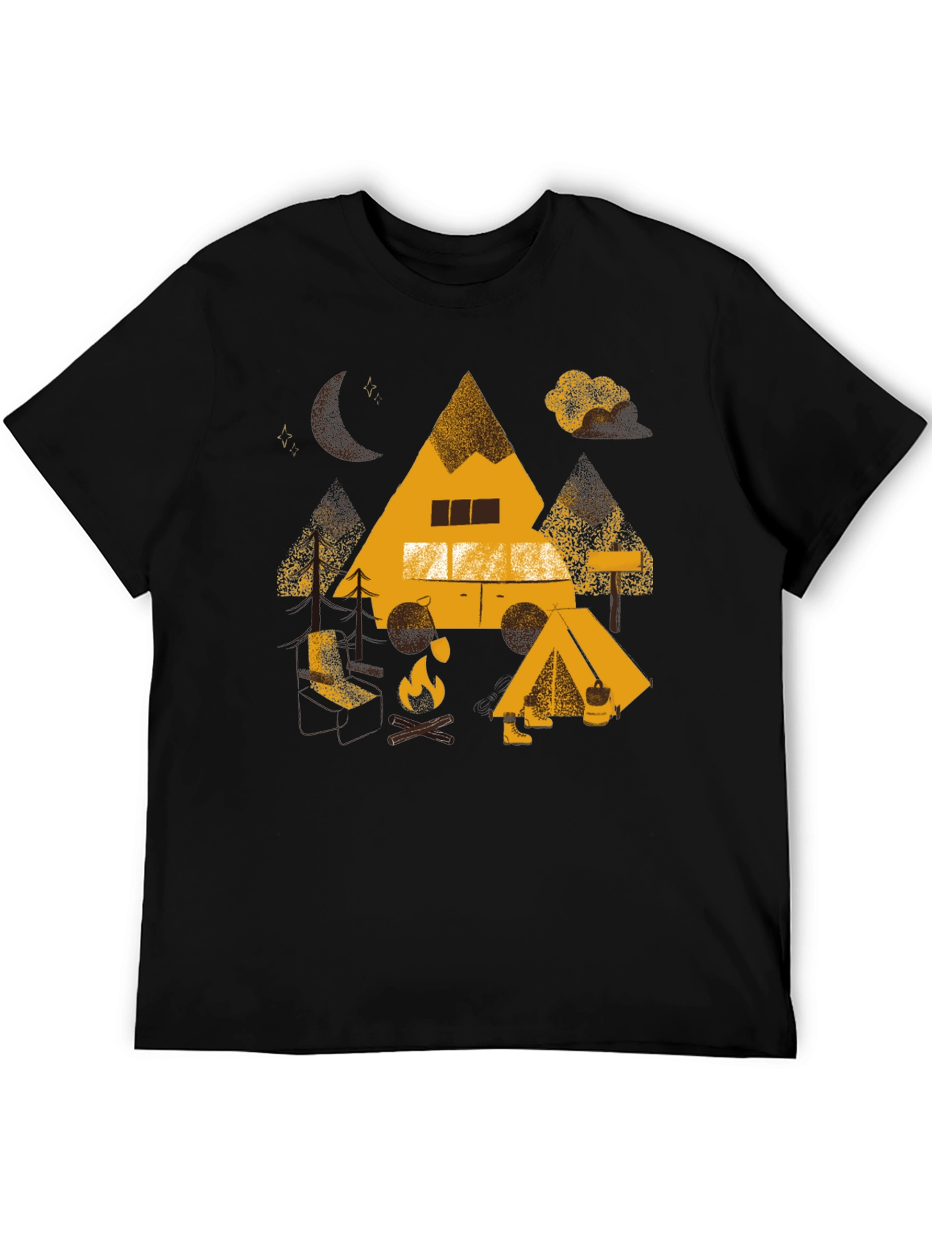 Camping Adventure Graphic Tee