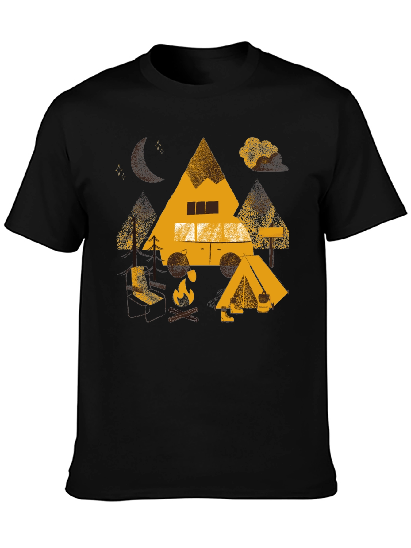 Camping Adventure Graphic Tee