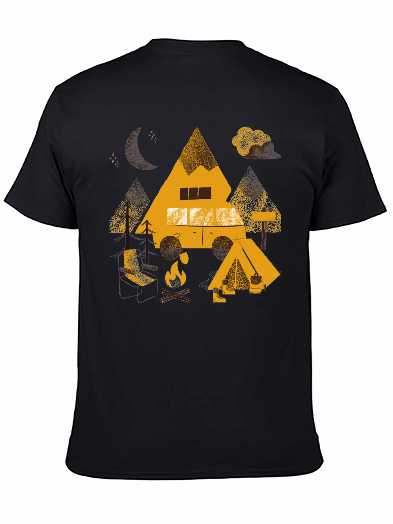 Camping Adventure Graphic Tee