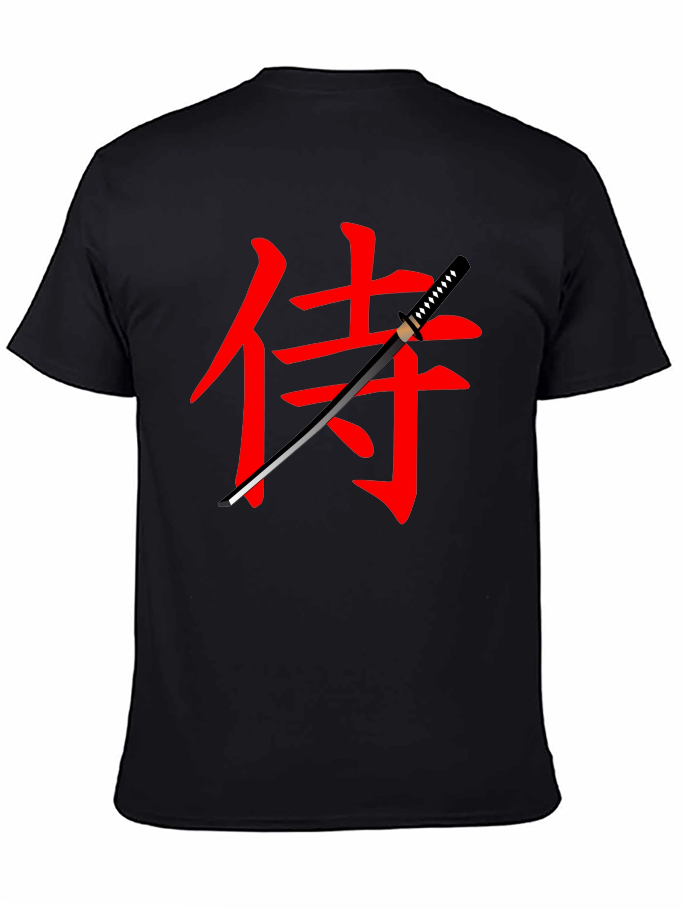 Samurai Katana Graphic T-Shirt