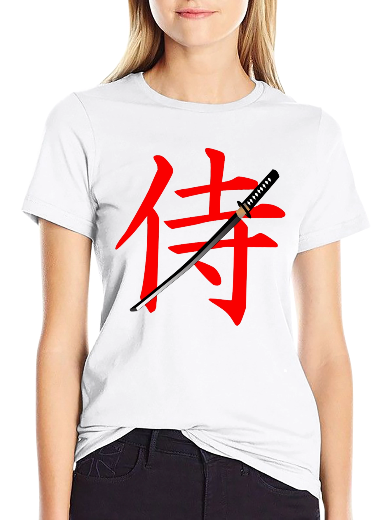 Samurai Katana Graphic T-Shirt