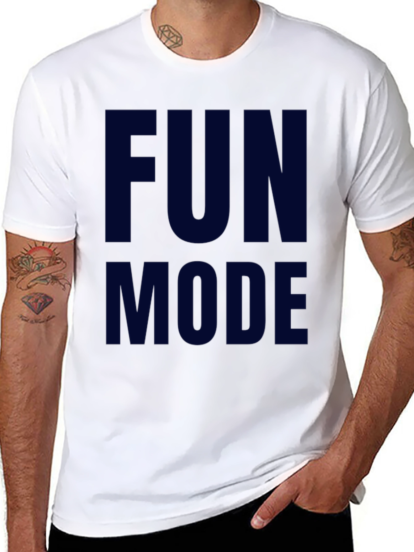 Fun Mode Tee - Casual Style
