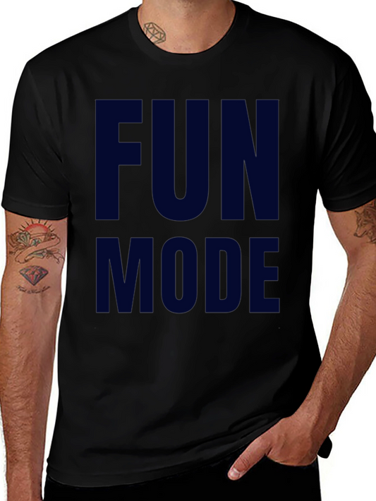 Fun Mode Tee - Casual Style