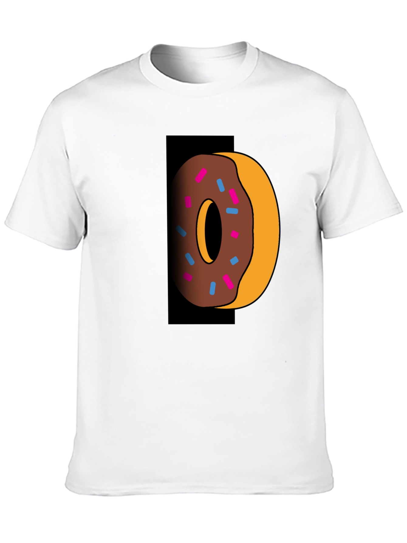 Donut Graphic Tee - Stylish Casual Comfort