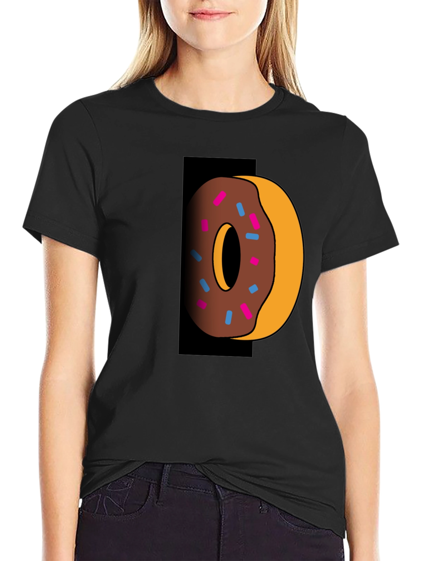 Donut Graphic Tee - Stylish Casual Comfort