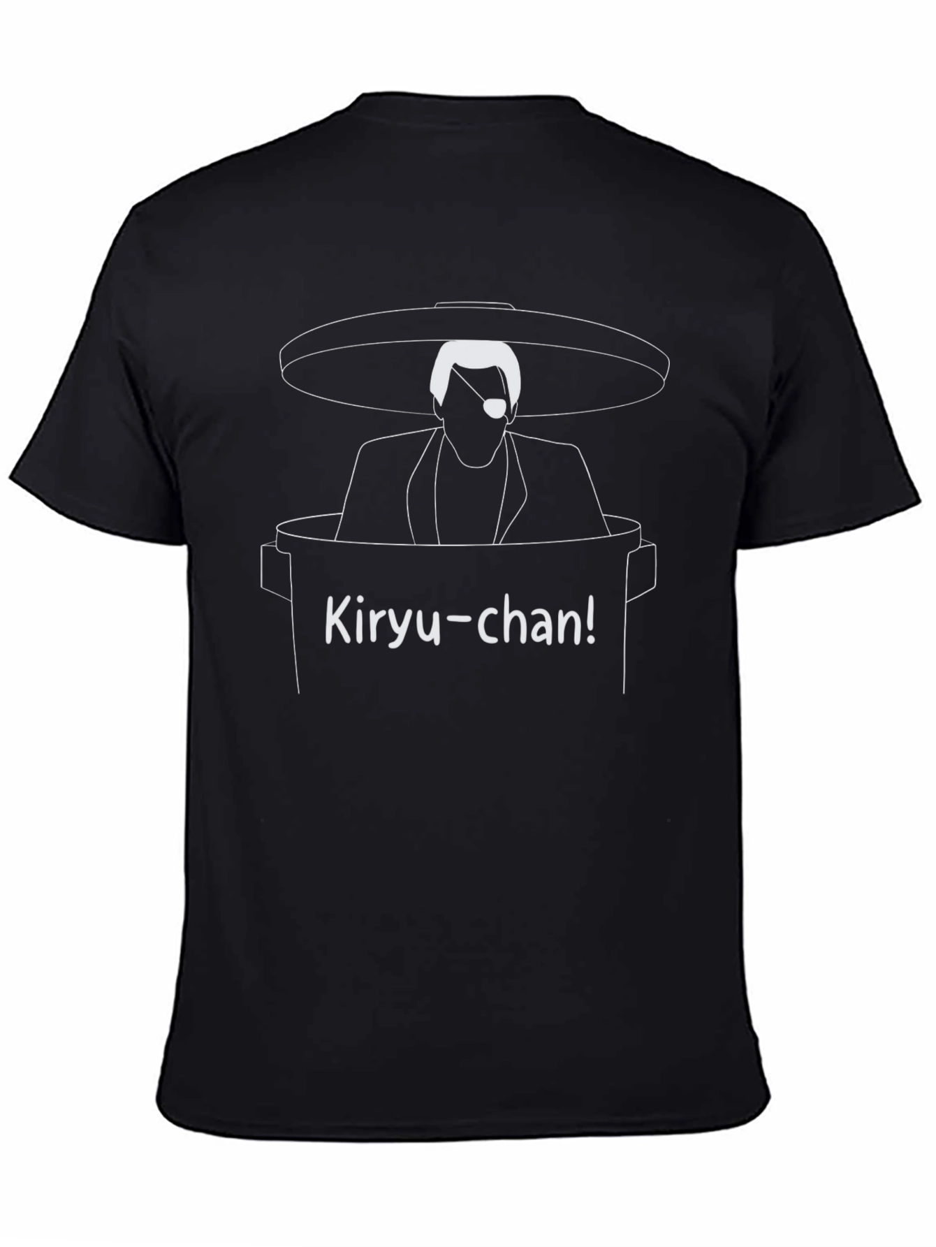 Kiryu-chan! Graphic T-Shirt - Black
