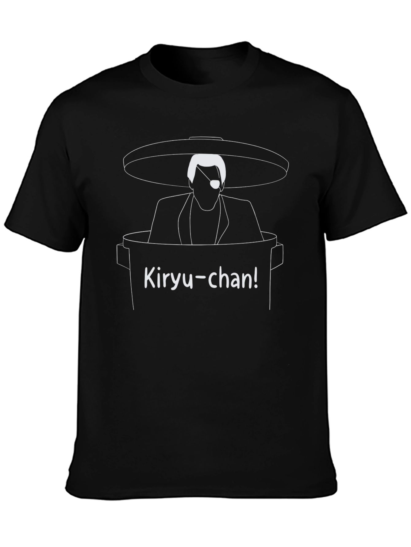 Kiryu-chan! Graphic T-Shirt - Black