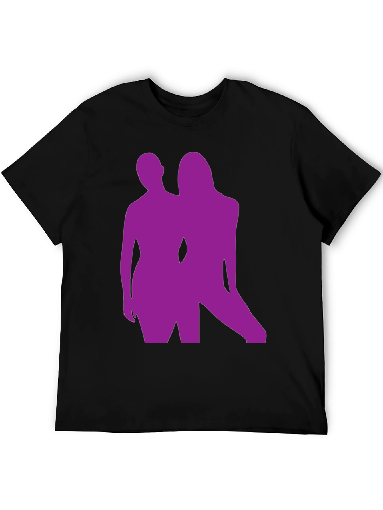 Silhouette Graphic Tee - Bold Black
