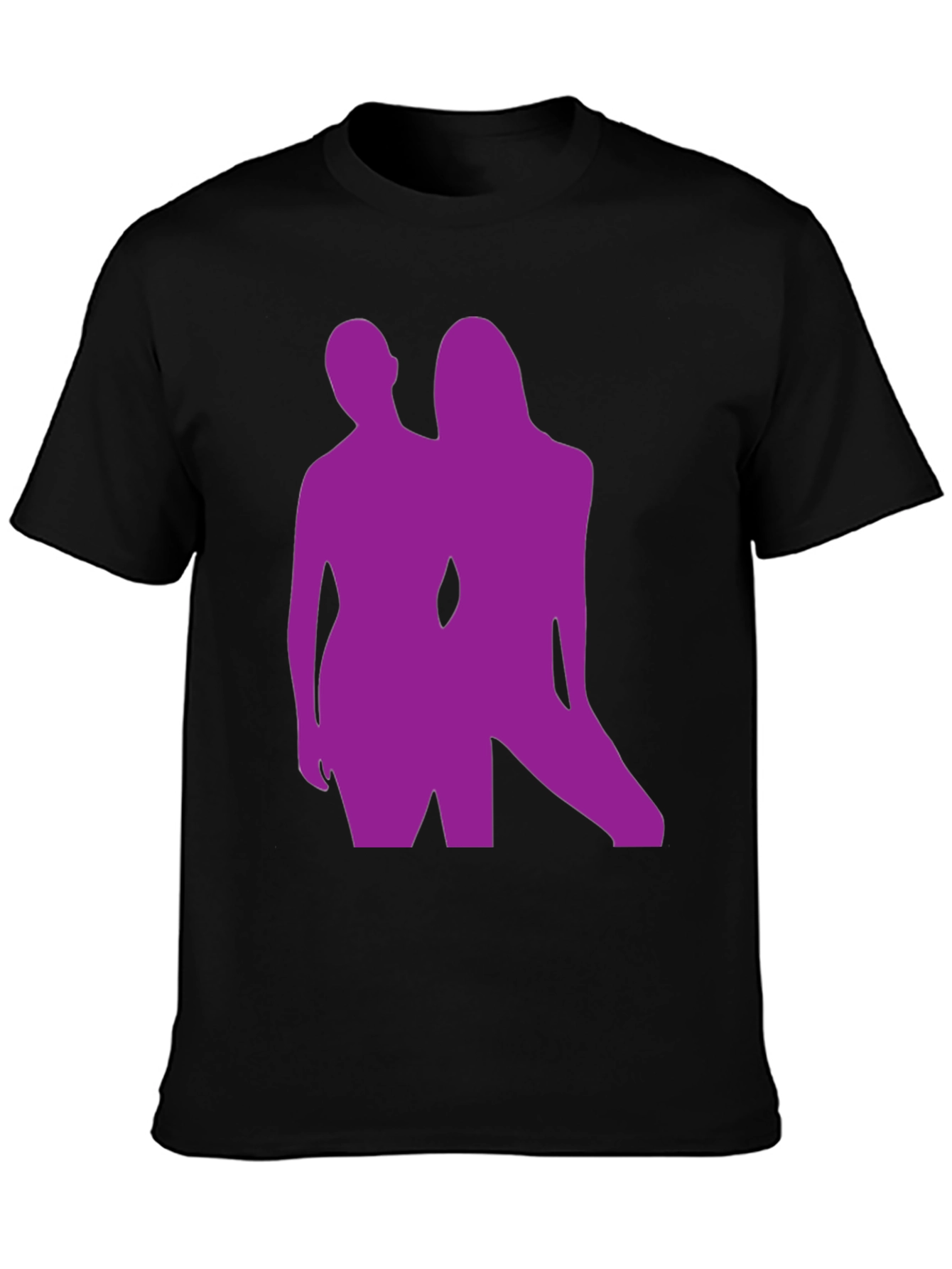 Silhouette Graphic Tee - Bold Black