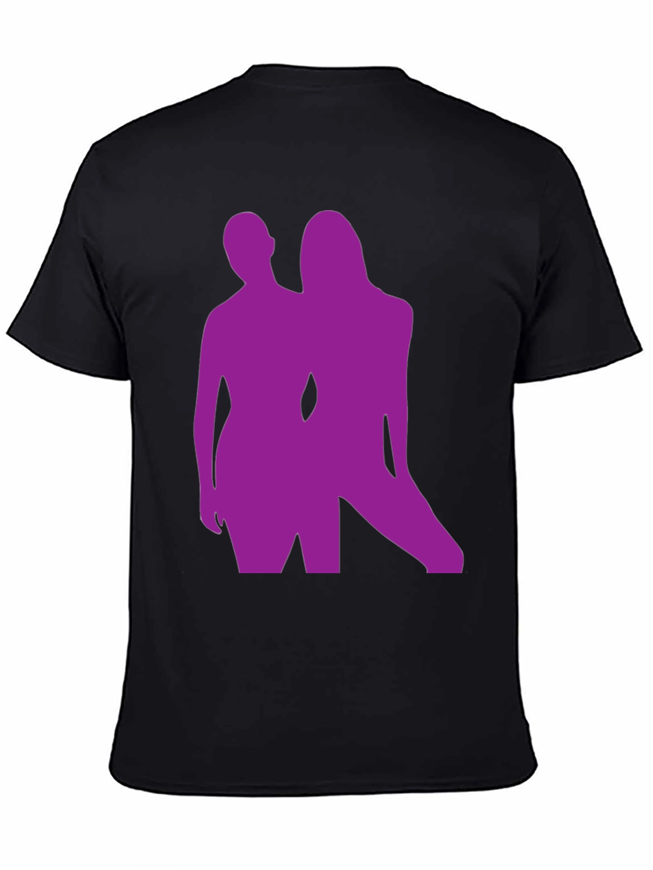 Silhouette Graphic Tee - Bold Black