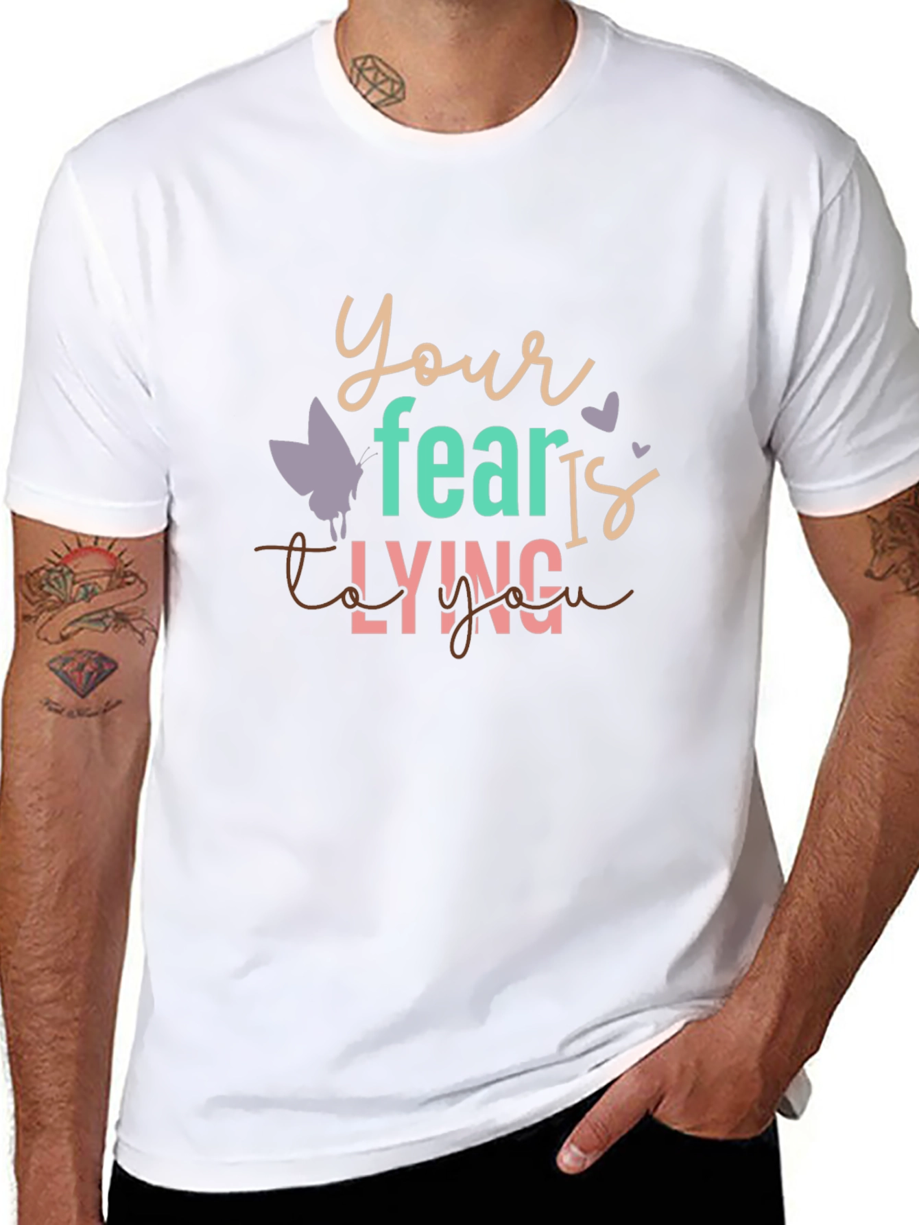 Fear Is Lying To You Graphic Tee