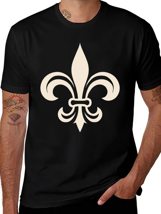 Fleur-de-Lis Graphic Tee - Stylish & Comfortable