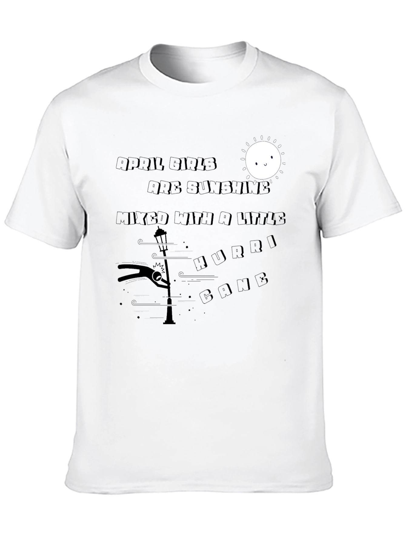 April Girls Sunshine Hurricane T-Shirt